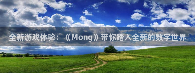 蓝冠娱乐4招商：全新游戏体验：《Mong》带你踏入全新的数字